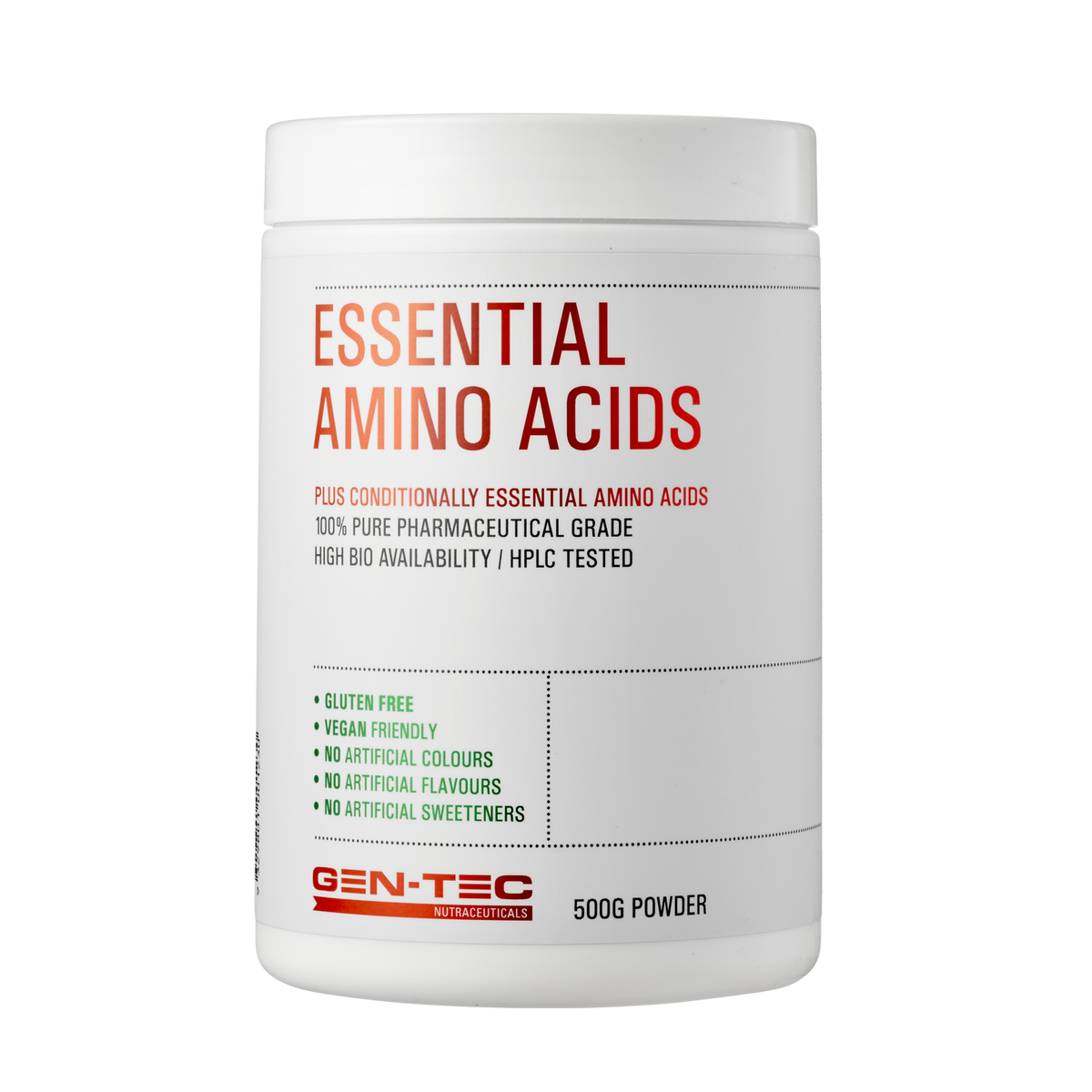 Pure Essential Amino Acids (Vegan) 200g / 500g  - EAAs