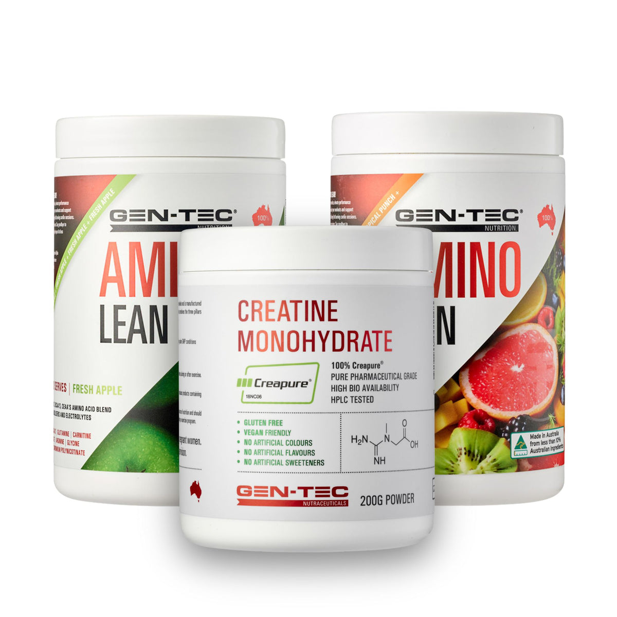 Amino Lean Twin Pack with FREE Creapure® Creatine