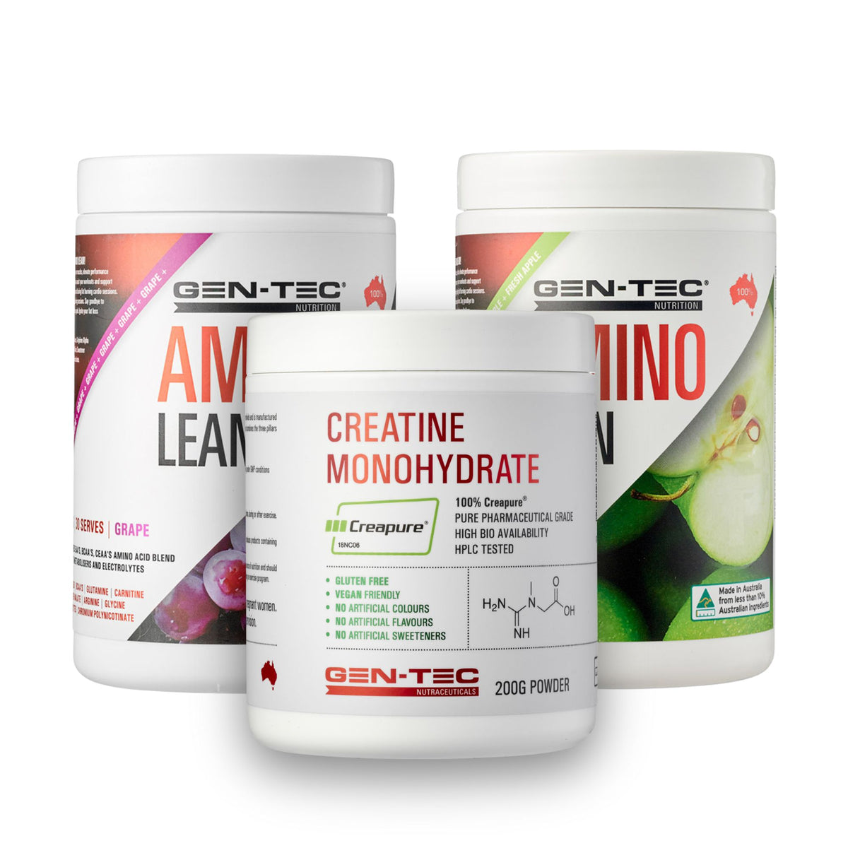 Amino Lean Twin Pack with FREE Creapure® Creatine