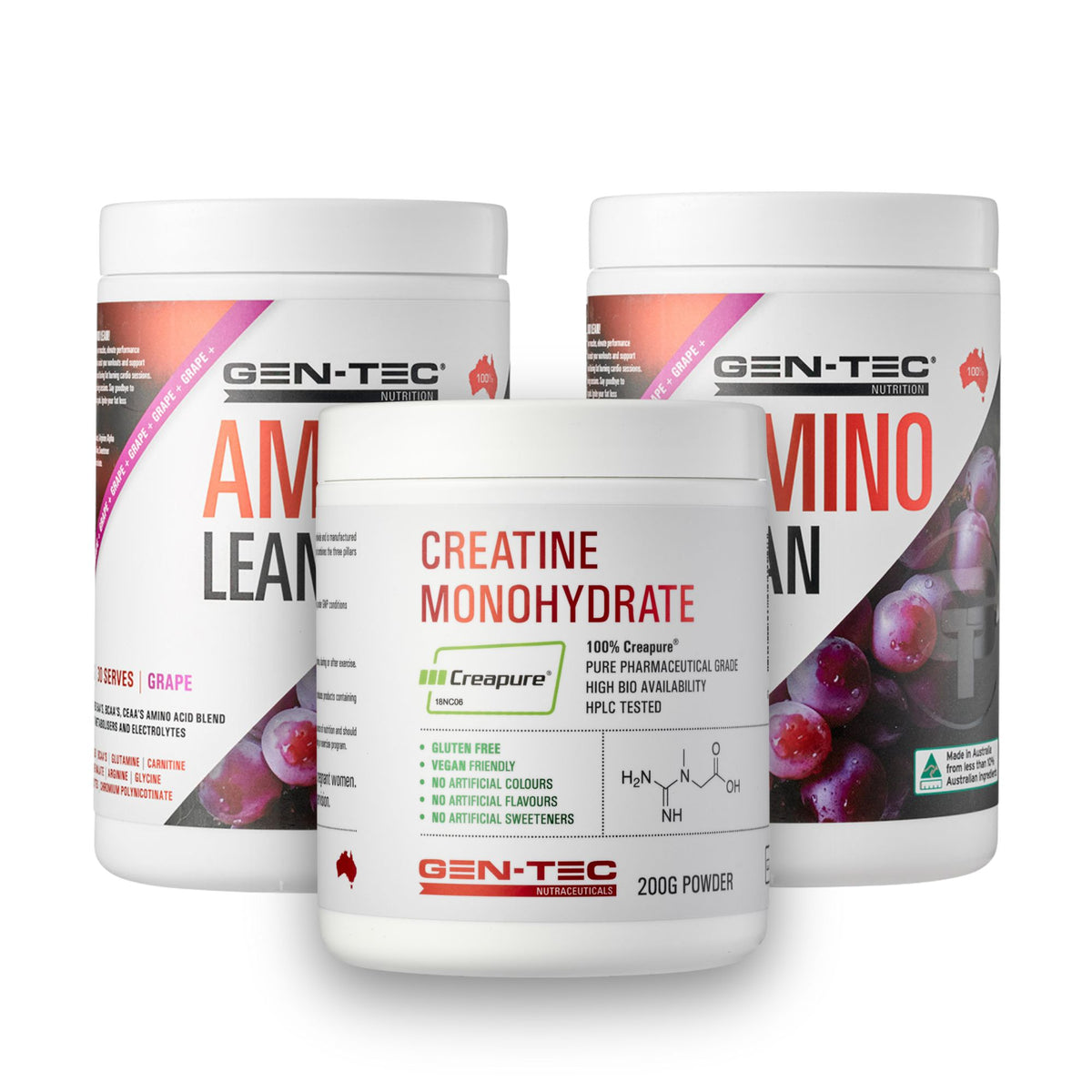 Amino Lean Twin Pack with FREE Creapure® Creatine