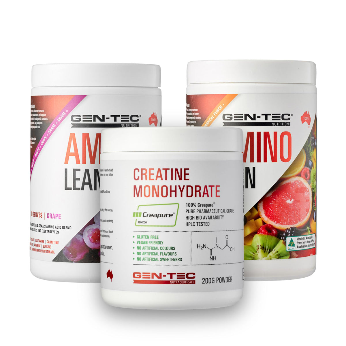 Amino Lean Twin Pack with FREE Creapure® Creatine