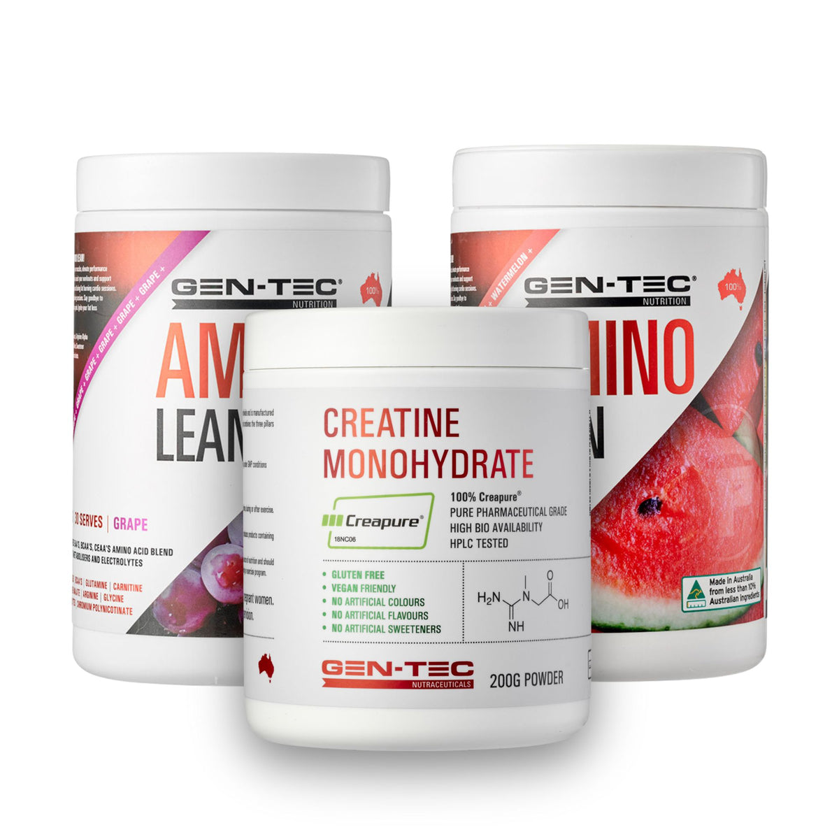 Amino Lean Twin Pack with FREE Creapure® Creatine