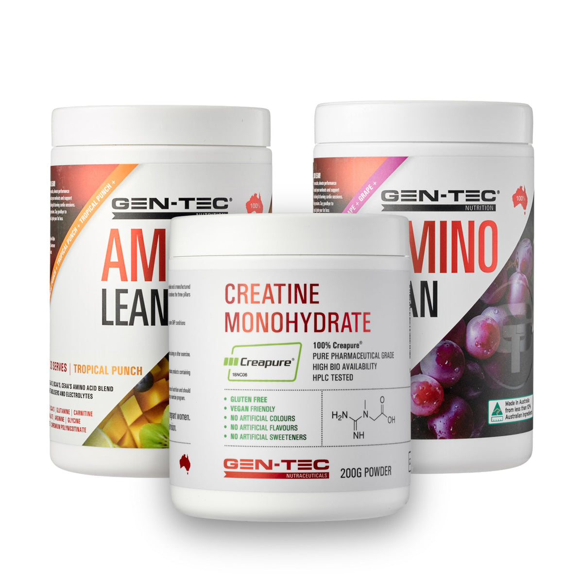 Amino Lean Twin Pack with FREE Creapure® Creatine