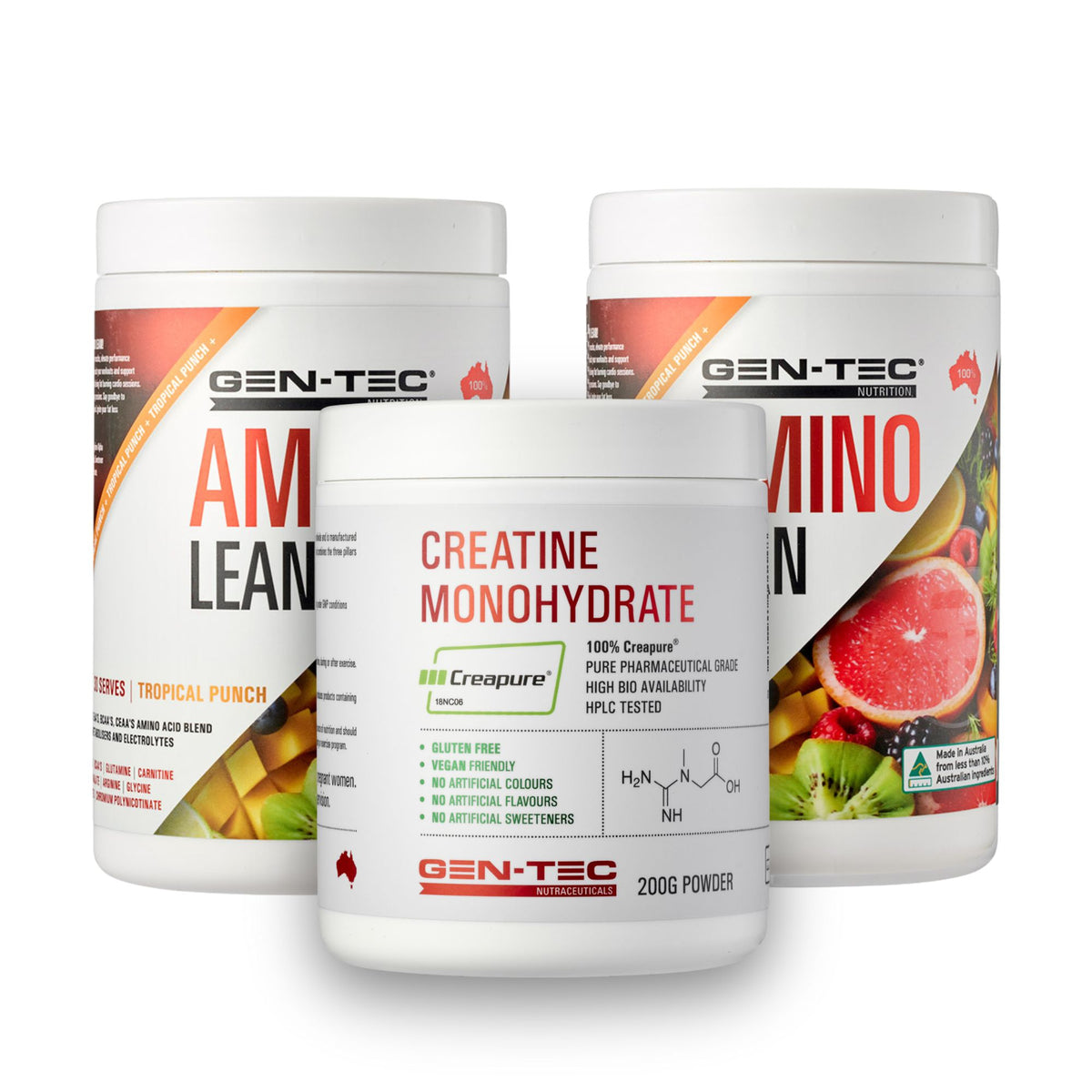 Amino Lean Twin Pack with FREE Creapure® Creatine