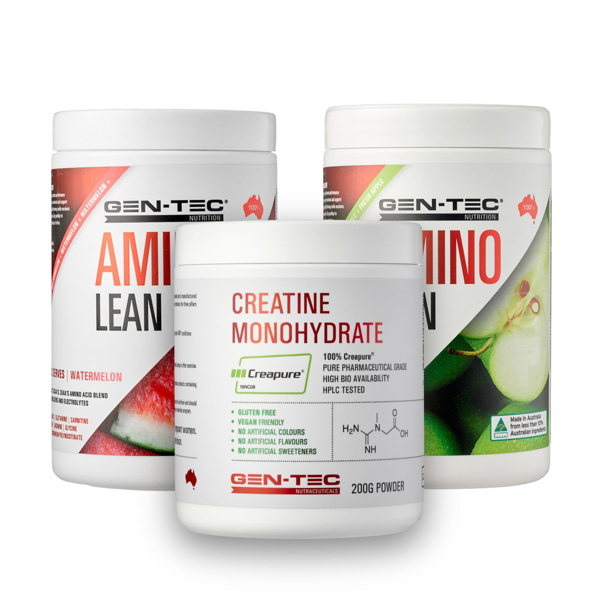 Amino Lean Twin Pack with FREE Creapure® Creatine