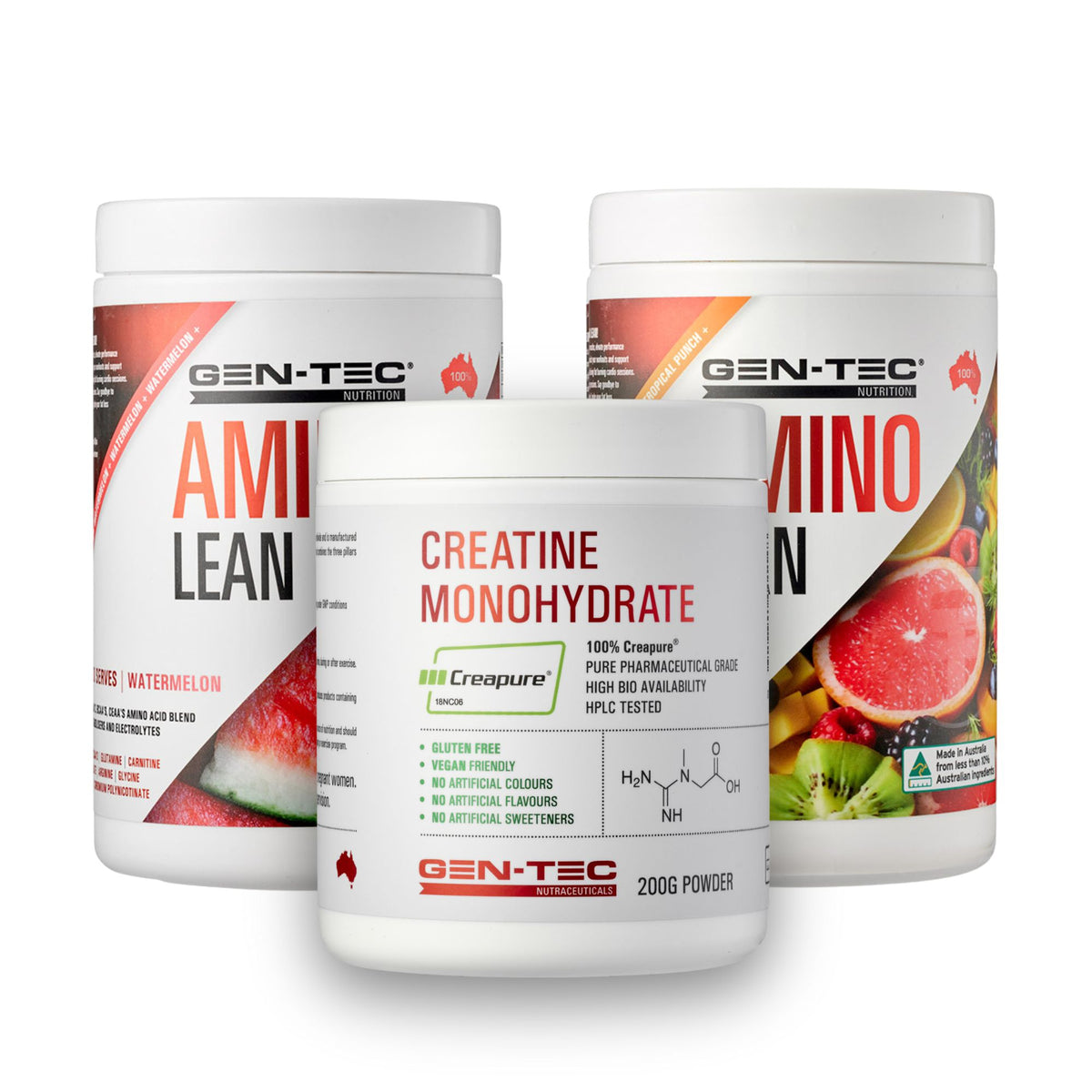 Amino Lean Twin Pack with FREE Creapure® Creatine