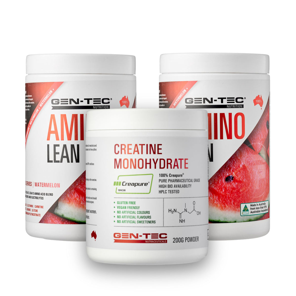 Amino Lean Twin Pack with FREE Creapure® Creatine