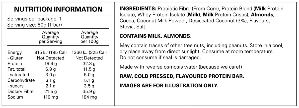 PRO 20 + FIBRE - Choc Coconut