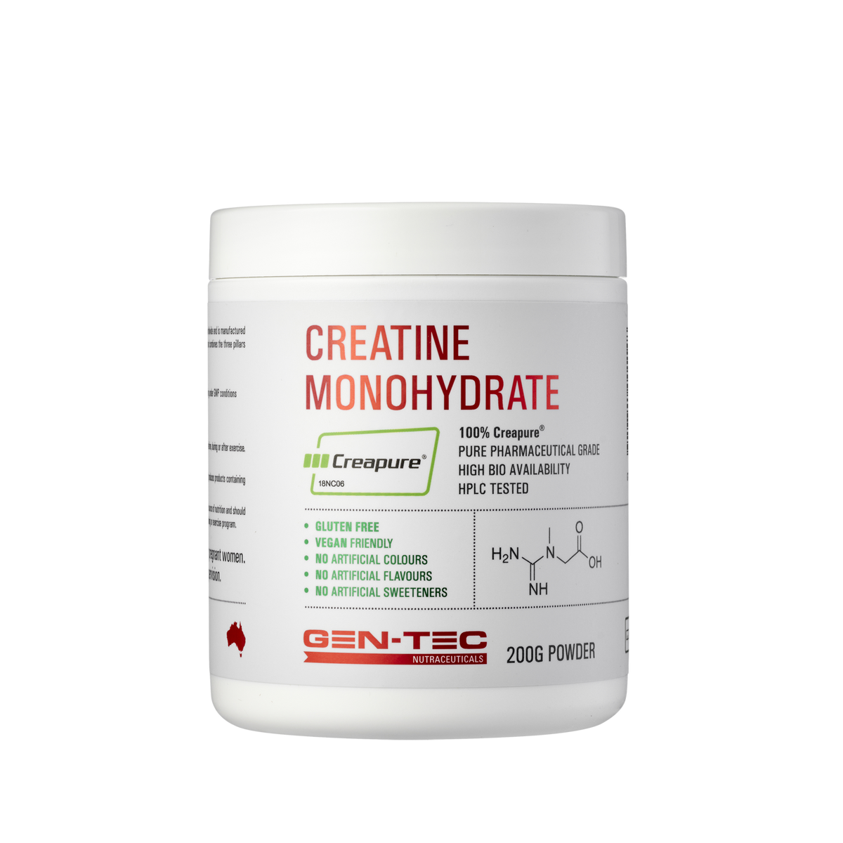 Pure Creatine Monohydrate (Vegan)