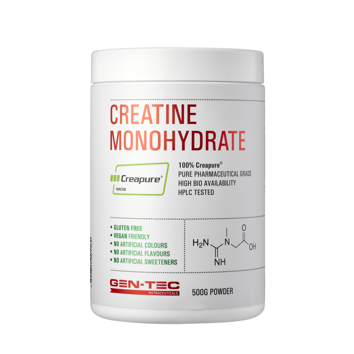 Pure Creatine Monohydrate (Vegan)