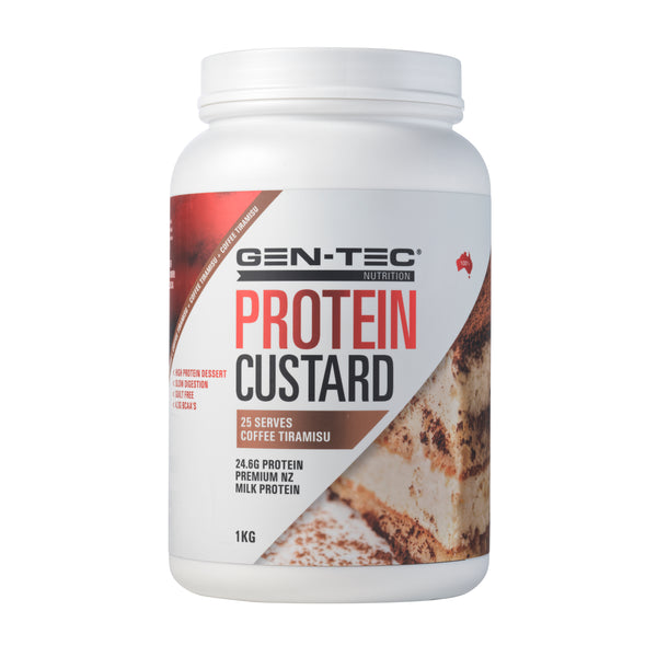 Protein Custard Coffee Tiramisu - Gen-Tec Nutrition