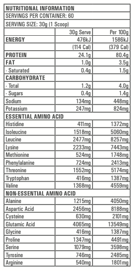 Hydro Pro Whey Protein Isolate Salted Caramel