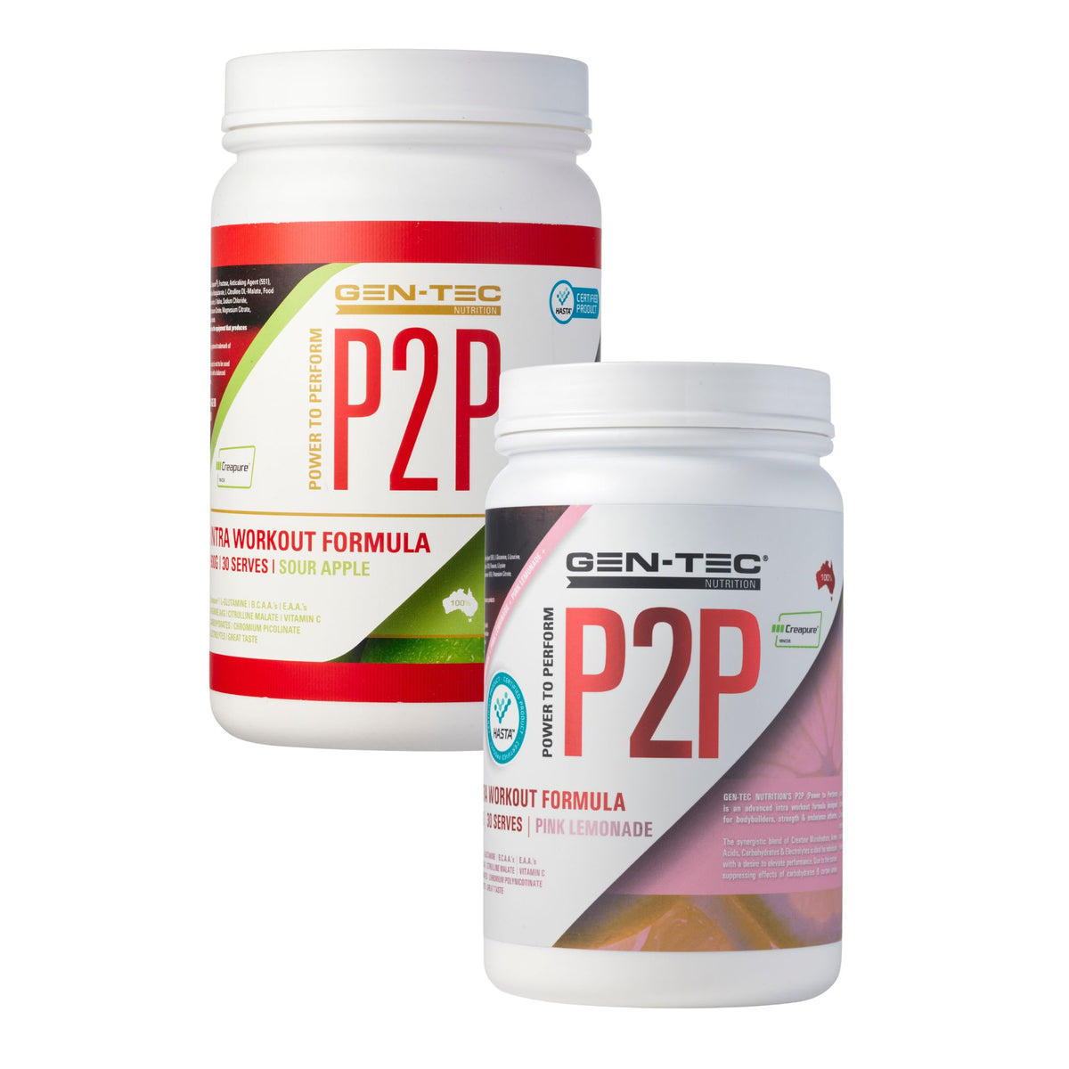 P2P Advanced Intra Workout Formula Twin Pack (Vegan)
