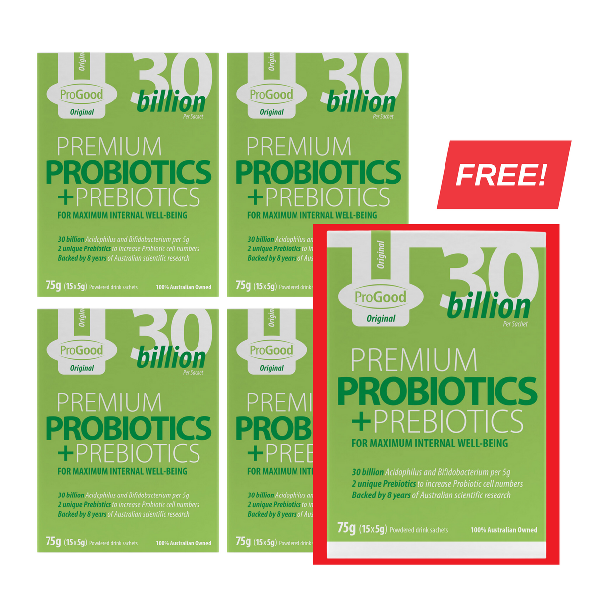 Buy 4 ProGood Original Get 1 Free!