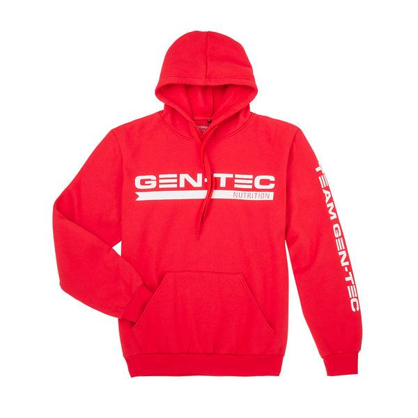 TEAM GEN-TEC RED HOODIE - Gen-Tec Nutrition
