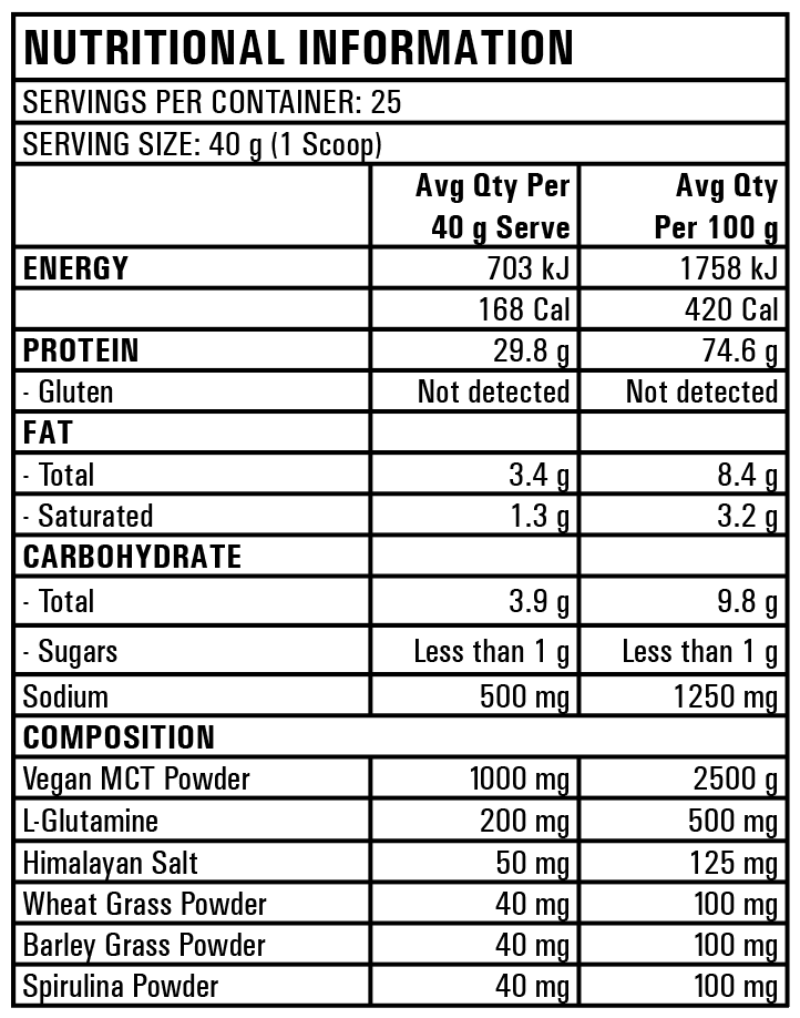 Complete Vegan Protein Salted Caramel