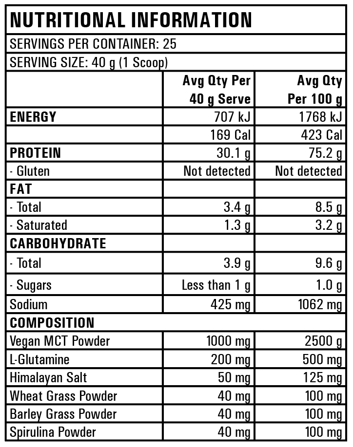 Complete Vegan Protein Vanilla