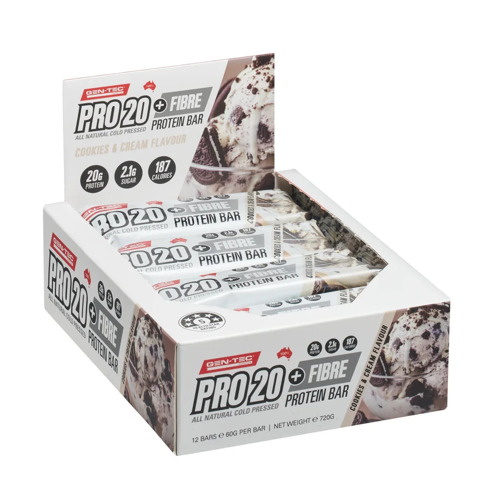 PRO 20 + FIBRE Cookies &amp; Cream 12-pack