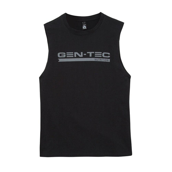 GEN-TEC Men's Black Muscle Tank - Gen-Tec Nutrition