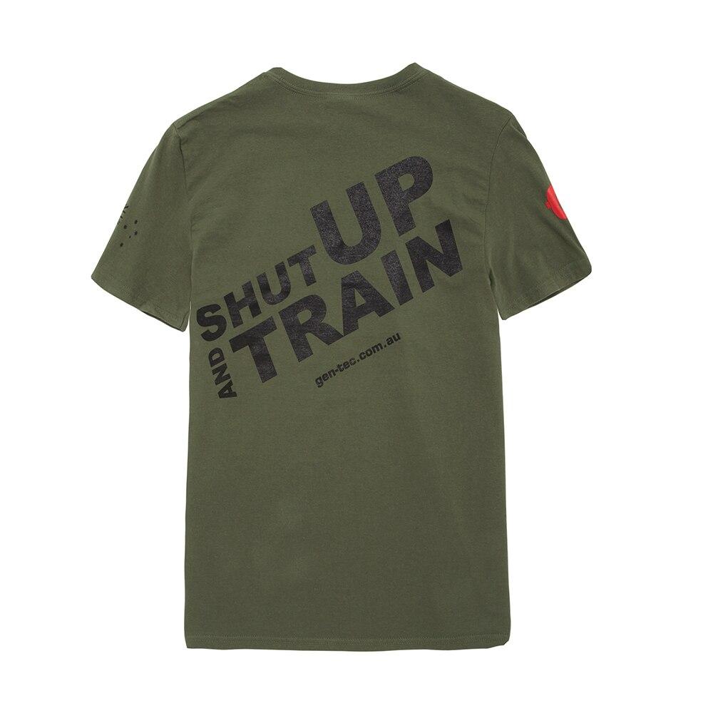 GEN-TEC T-Shirt Military Green-Apparel-Gen-Tec Nutrition