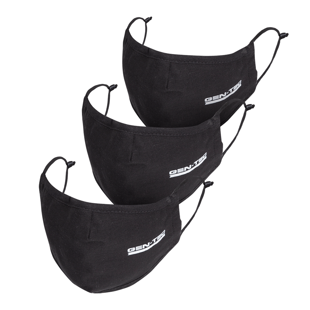 GENTEC Black Face Mask